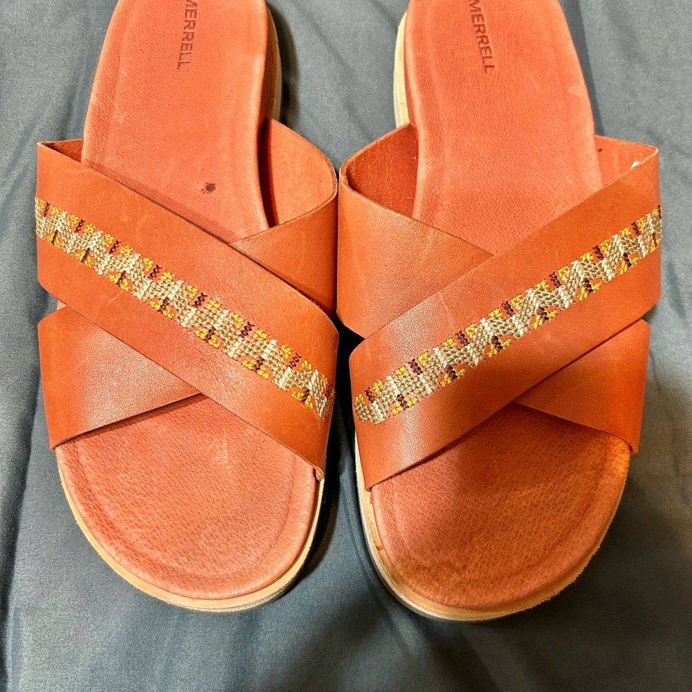Merrell Women's Sandals in Rich Orange